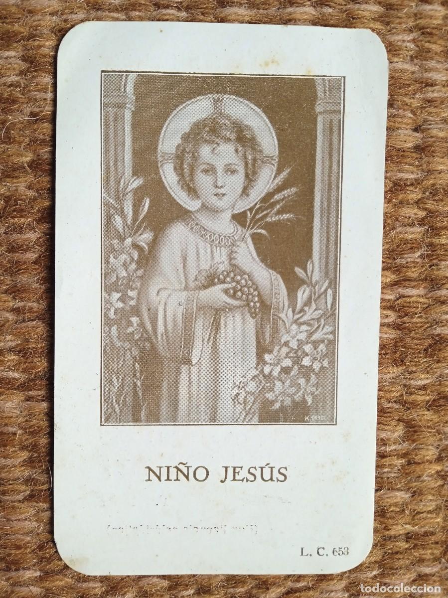 Postales: ESTAMPITA NI&Ntilde;O JESUS