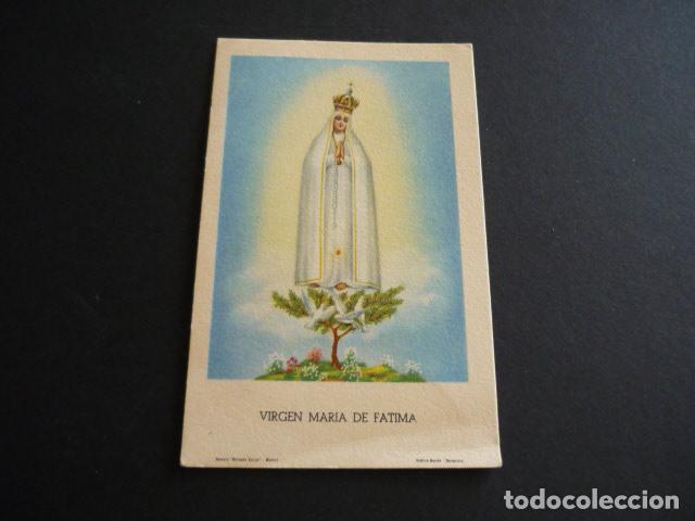Cartes Postales: NUESTRA SE&Ntilde;ORA DE FATIMA ANTIGUA ESTAMPA