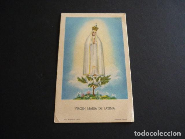 Postcards: NUESTRA SE&Ntilde;ORA DE FATIMA ANTIGUA ESTAMPA
