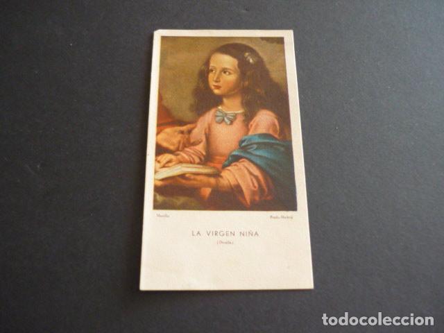 Postales: LA VIRGEN NI&Ntilde;A ANTIGUA ESTAMPA