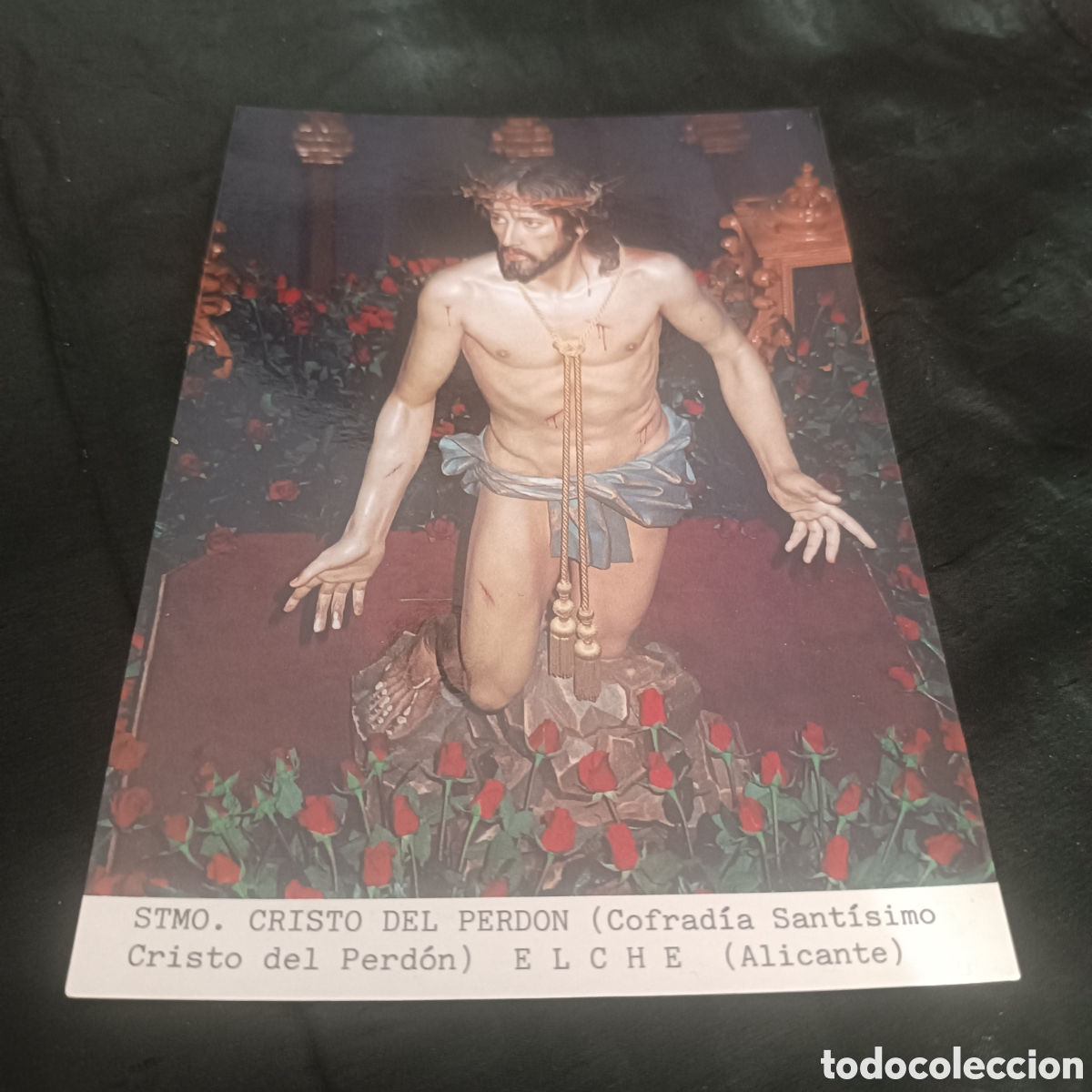 Postales: ESTAMPA SANT&Iacute;SIMO CRISTO DEL PERD&Oacute;N ELCHE - Foto 1