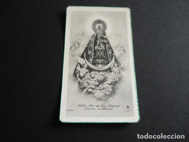 Cartoline: ALBACETE NUESTRA SE&Ntilde;ORA DE LOS LLANOS ANTIGUA ESTAMPA