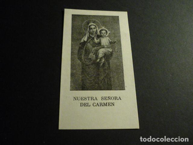 Postais: NUESTRA SE&Ntilde;ORA DEL CARMEN ANTIGUA ESTAMPA