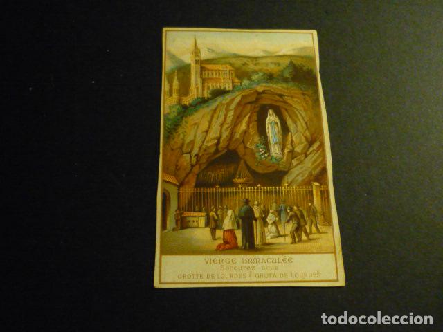 Postales: VIRGEN DE LOURDES ANTIGUA ESTAMPA