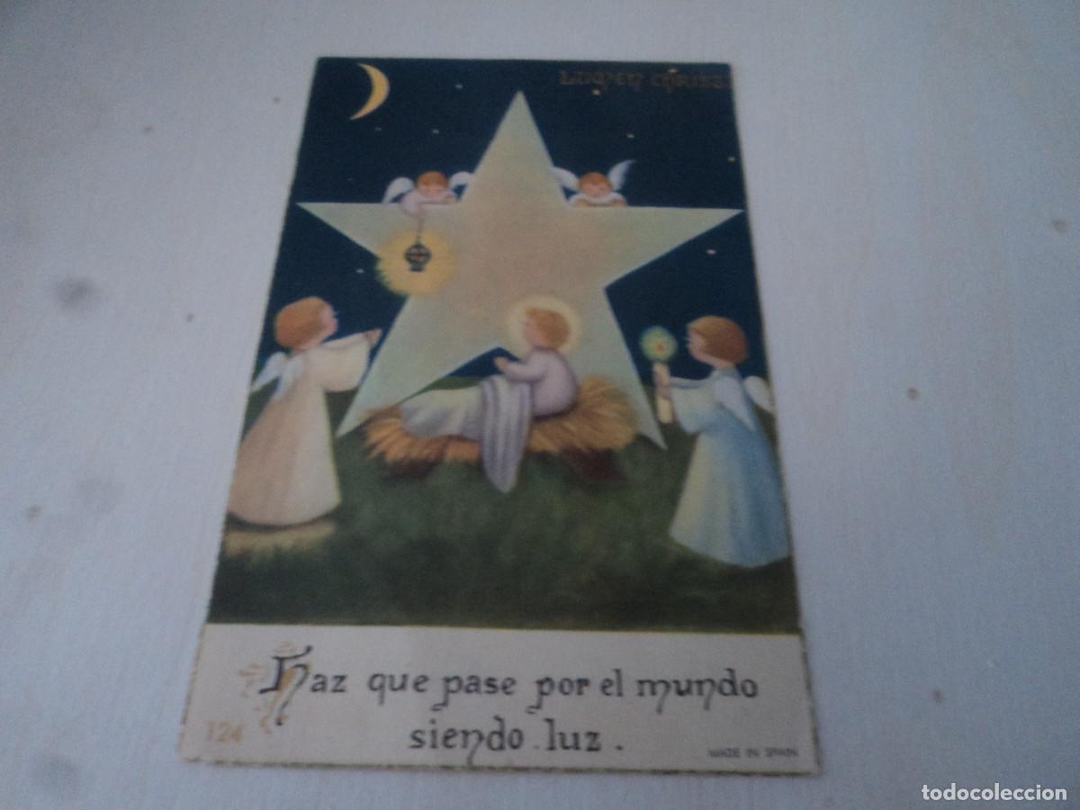 Postales: lumen christi, haz que pase por el mundo siendo luz, escrita 1961