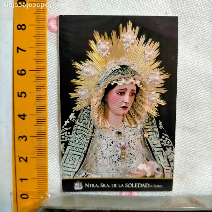 Postales: ESTAMPA O POSTAL DE LA SEMANA SANTA DE CADIZ VIRGEN O CRISTO