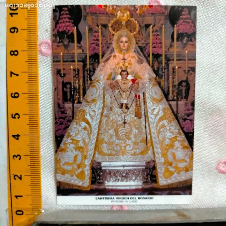 Postales: ESTAMPA O POSTAL DE LA SEMANA SANTA DE CADIZ VIRGEN O CRISTO