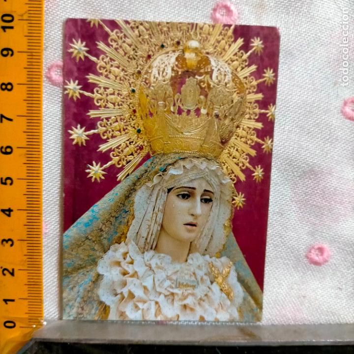 Cartoline: ESTAMPA O POSTAL DE LA SEMANA SANTA DE CADIZ VIRGEN O CRISTO