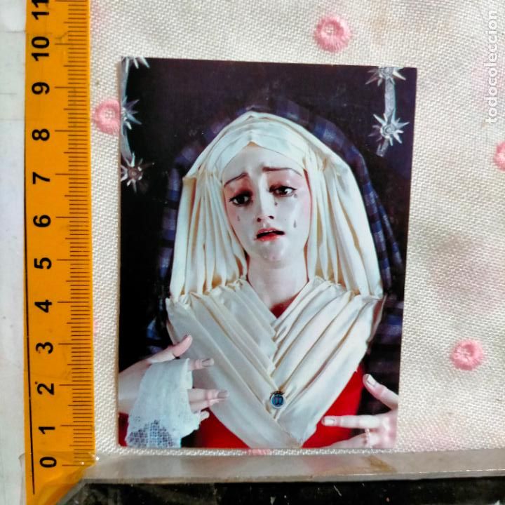 Postkarten: ESTAMPA O POSTAL DE LA SEMANA SANTA DE CADIZ VIRGEN O CRISTO