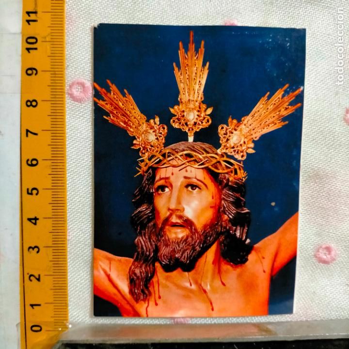 Postkarten: ESTAMPA O POSTAL DE LA SEMANA SANTA DE CADIZ VIRGEN O CRISTO