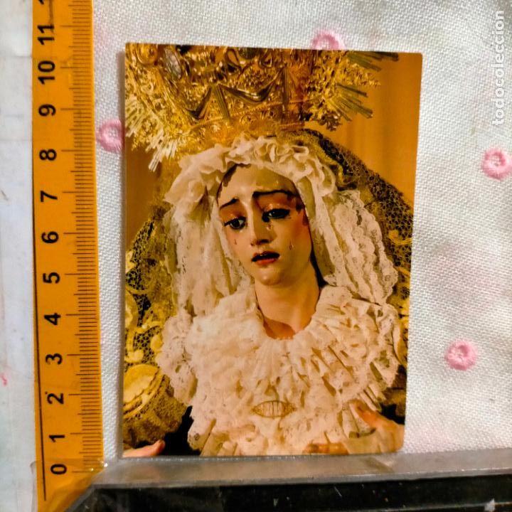 Postkarten: ESTAMPA O POSTAL DE LA SEMANA SANTA DE CADIZ VIRGEN O CRISTO