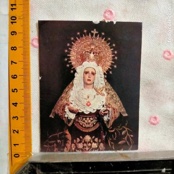 Postkarten: ESTAMPA O POSTAL DE LA SEMANA SANTA DE CADIZ VIRGEN O CRISTO