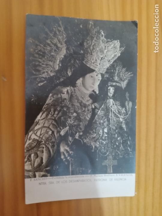 Postales: Foto-postal. Virgen de Valencia - Foto 1