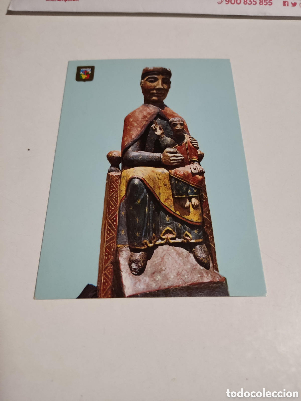Postcards: Postal Nuria imagen de la virgen
