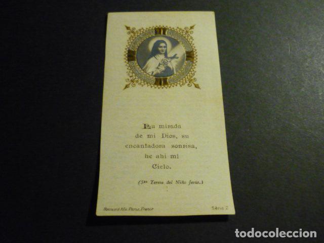 Postales: SANTA TERESITA DEL NI&Ntilde;O JESUS ANTIGUA ESTAMPA
