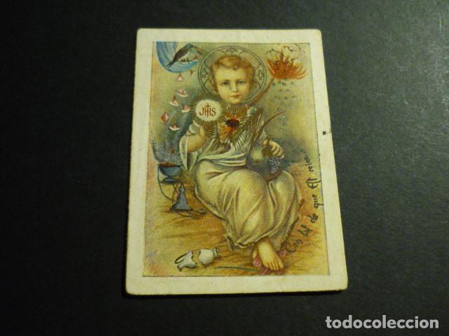 Postkarten: NI&Ntilde;O JESUS ANTIGUA ESTAMPA