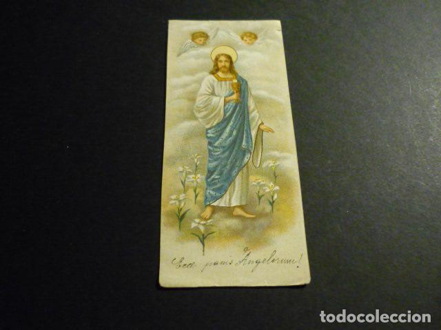 Postales: ECCE PANIS ANGELORUM ANTIGUA ESTAMPA