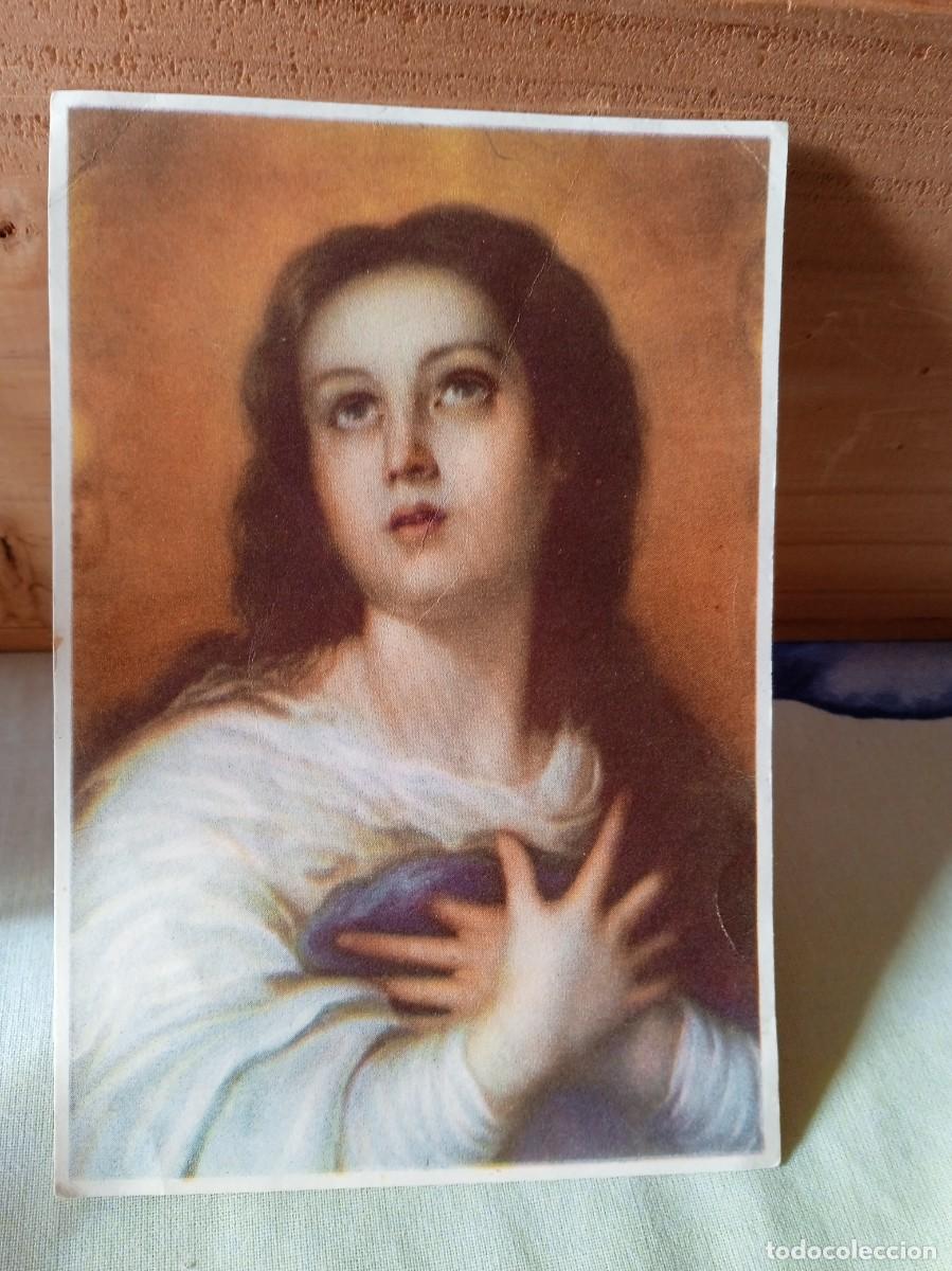 Postales: ESTAMPA ANTIGUA VIRGEN INMACULADA