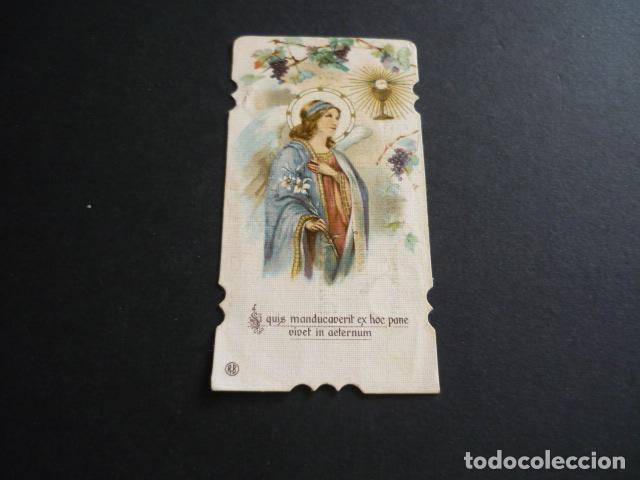 Postales: ANGEL ANTIGUA ESTAMPA CROMOLITOGRAFICA