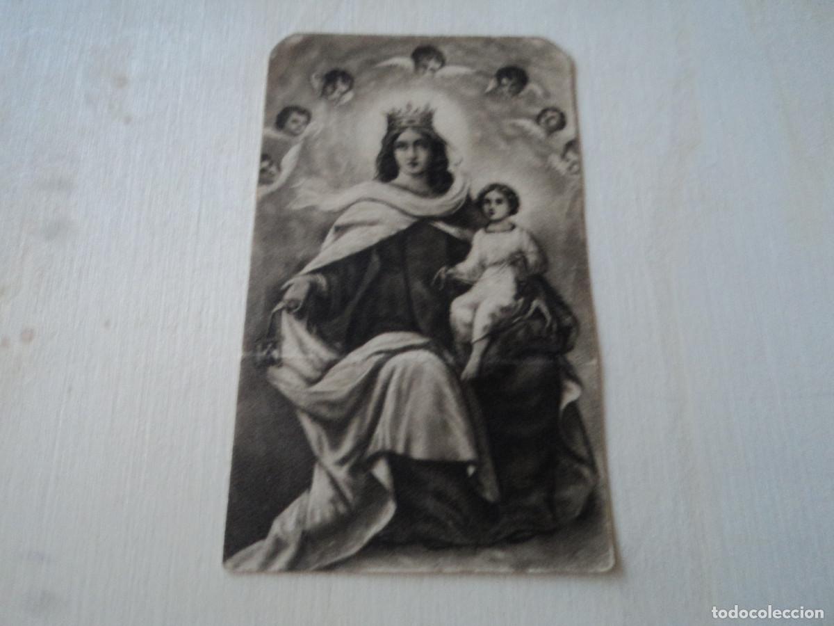 Cartoline: ESTAMPA, jaculatories a la mare de deu del carme
