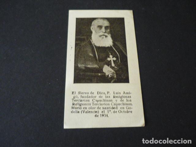 Postkarten: SIERVO DE DIOS PADRE LUIS AMIG&Oacute; ANTIGUA ESTAMPA