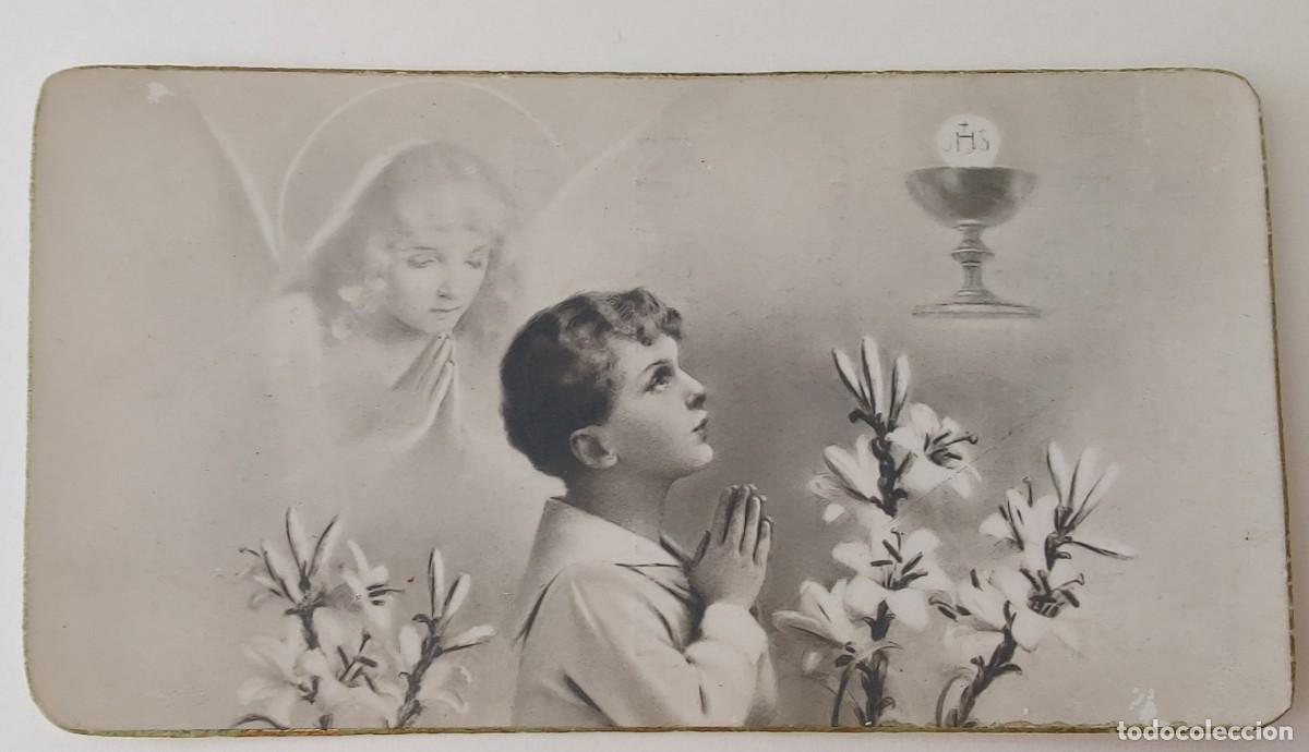Postales: Estampa Recordatorio de Primera Comunion. - Foto 4