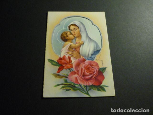 Cartes Postales: VIRGEN MARIA Y NI&Ntilde;O JESUS C. VIVES ILUSTRADOR