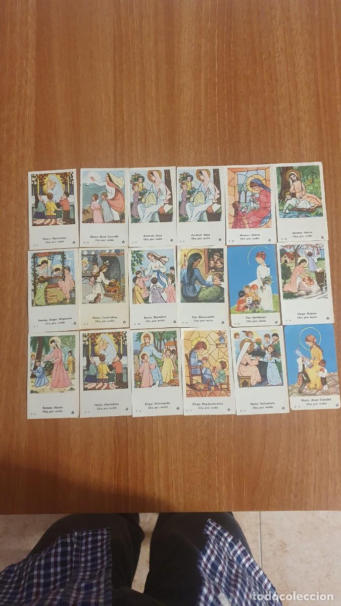 Postales: LOTE DE 17- ESTAMPAS NUMERADAS N&ordm; EN EL INTERIOR - Foto 2