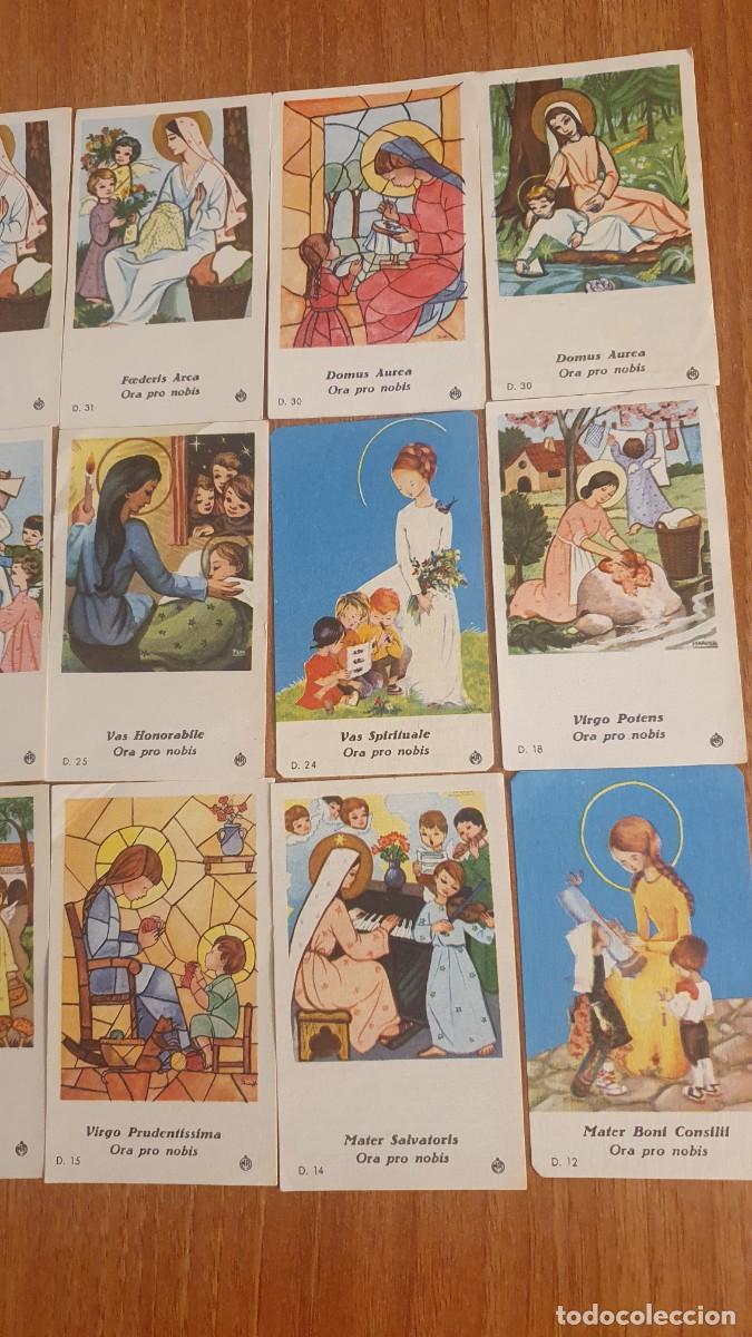 Postales: LOTE DE 17- ESTAMPAS NUMERADAS N&ordm; EN EL INTERIOR - Foto 4