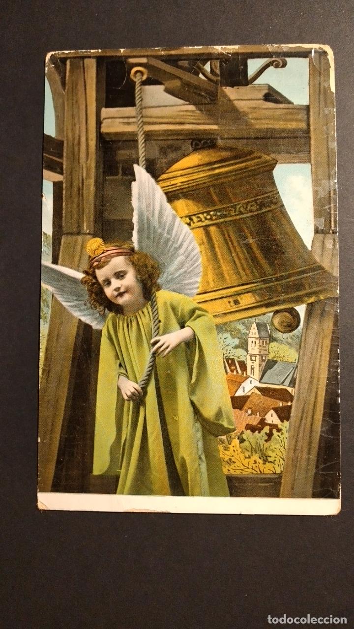 Postais: ANGEL TOCANDO CAMPANA POSTAL