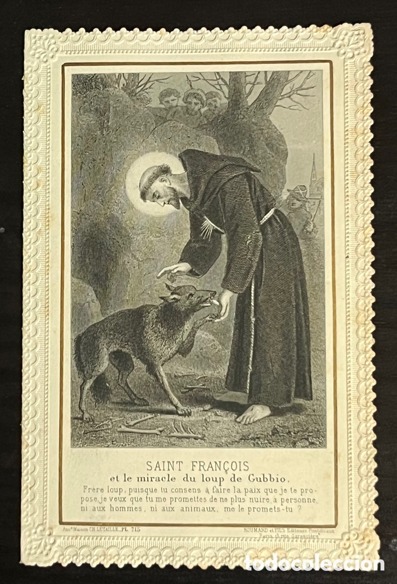Postcards: ESTAMPA CON PUNTILLAS - SAINT FRAN&Ccedil;OIS - SIGLO XIX