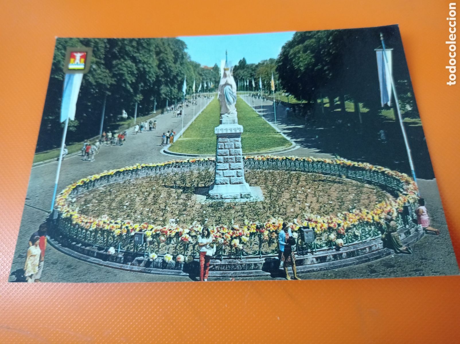Postales: VIRGEN DE LOURDES,POSTAL SIN CIRCULAR