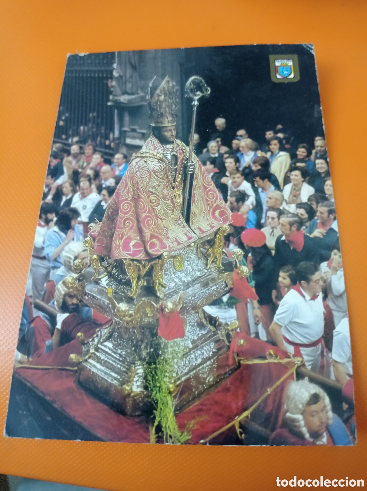 Postales: SAN FERMIN,PROCESION,POSTAL SIN CIRCULAR - Foto 1