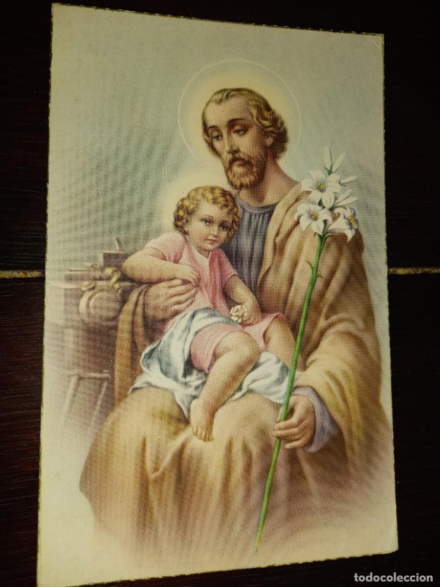 Postales: N&ordm; 52097 POSTAL SAN JOSE Y EL NI&Ntilde;O JESUS