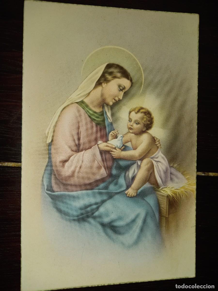 Postales: N&ordm; 52139 POSTAL LA VIRGEN MARIA Y EL NI&Ntilde;O JESUS
