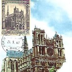 Postales: SAN MARINO & MAXIMA, AMIENS, LA CATEDRAL, SAN MARINO 1967 (7688)