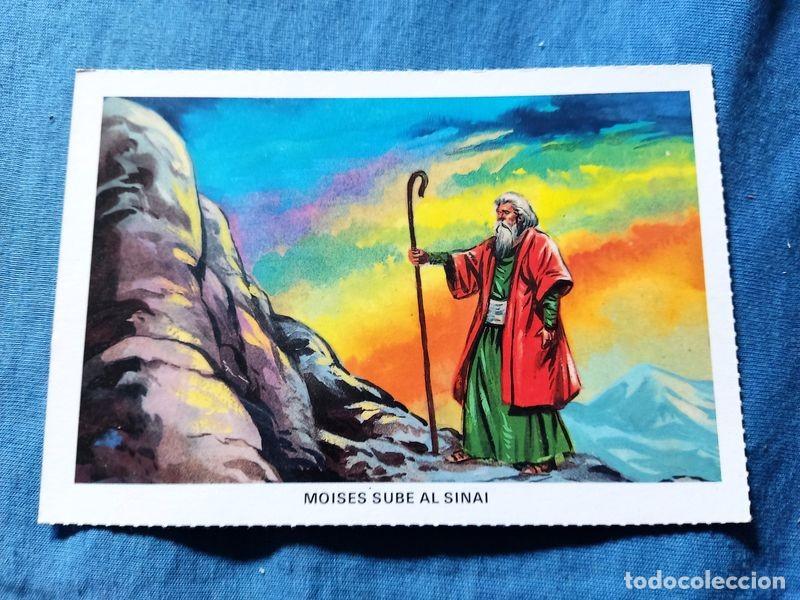 Postkarten: POSTAL LA BIBLIA MOISES SUBE AL SINAI NO CIRCULADA ED ANTALBE