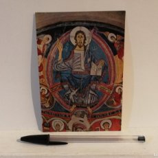 Postales: POSTAL -10*15- JESUCRISTO JESUS PIRINEOS DE LERIDA - RELIGION - MURAL ÁBSIDE DE SAN CLEMENTE TAHULL