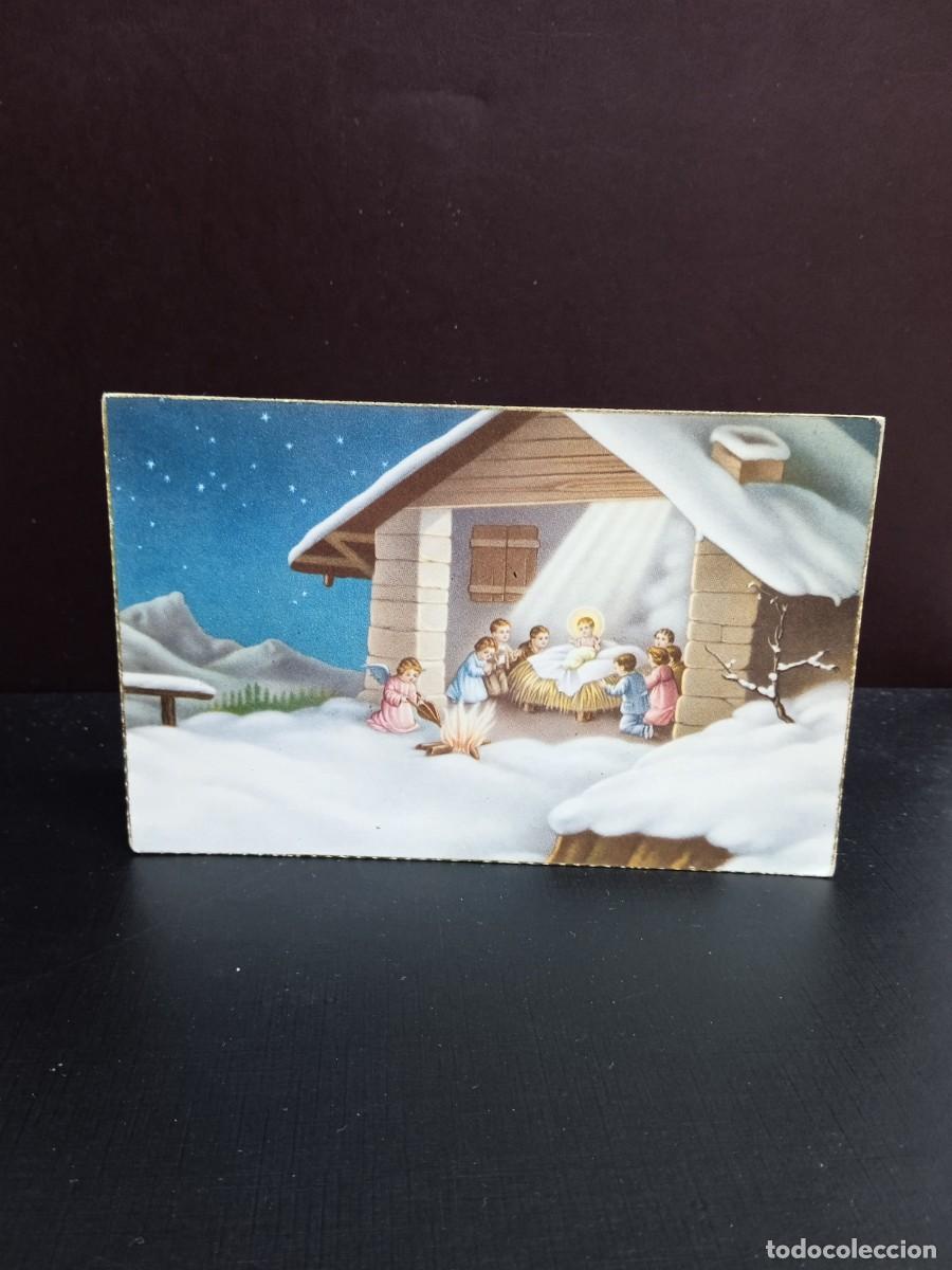 Postales: P436 Postal Ni&ntilde;os adorando al ni&ntilde;o Jes&uacute;s .s/Pacis . 105 LT