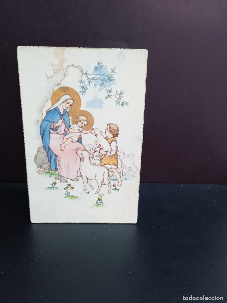Postales: P540 Postal Virgen con Ni&ntilde;o Jes&uacute;s y un pastorcillo 73 NB . Casa Ba&ntilde;eres