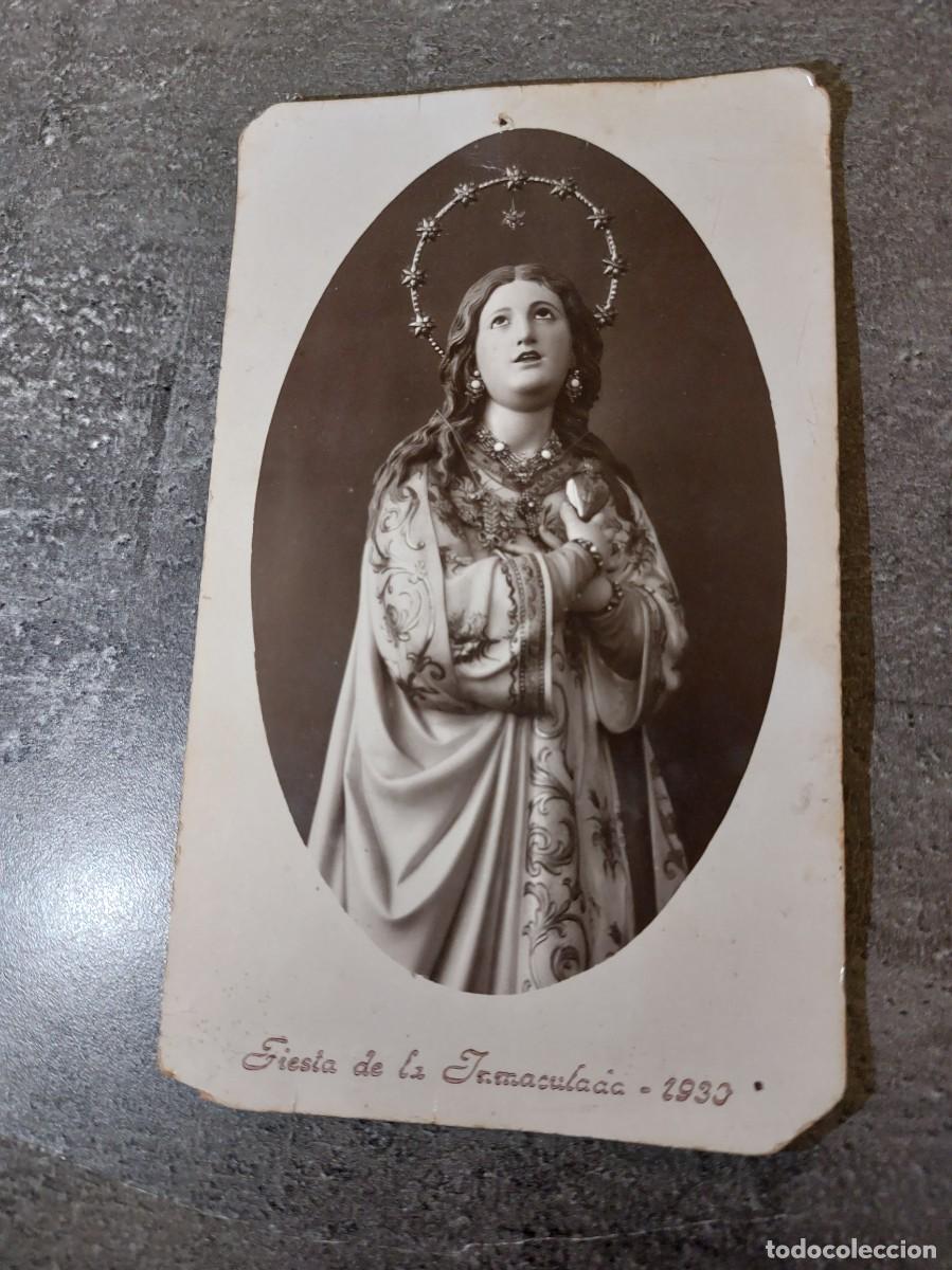 Postales: Postal de la Inmaculada - 1930 - Foto 1