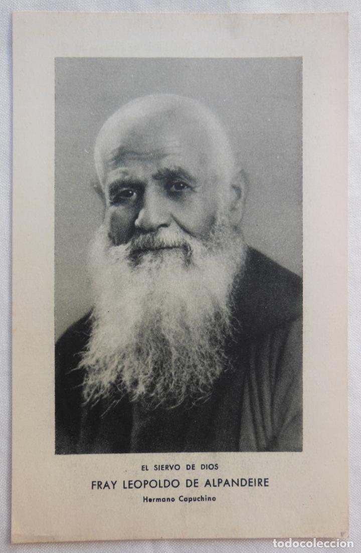 Cartoline: FRAY LEOPOLDO DE ALPANDEIRE, Hermano Capuchino. 1960