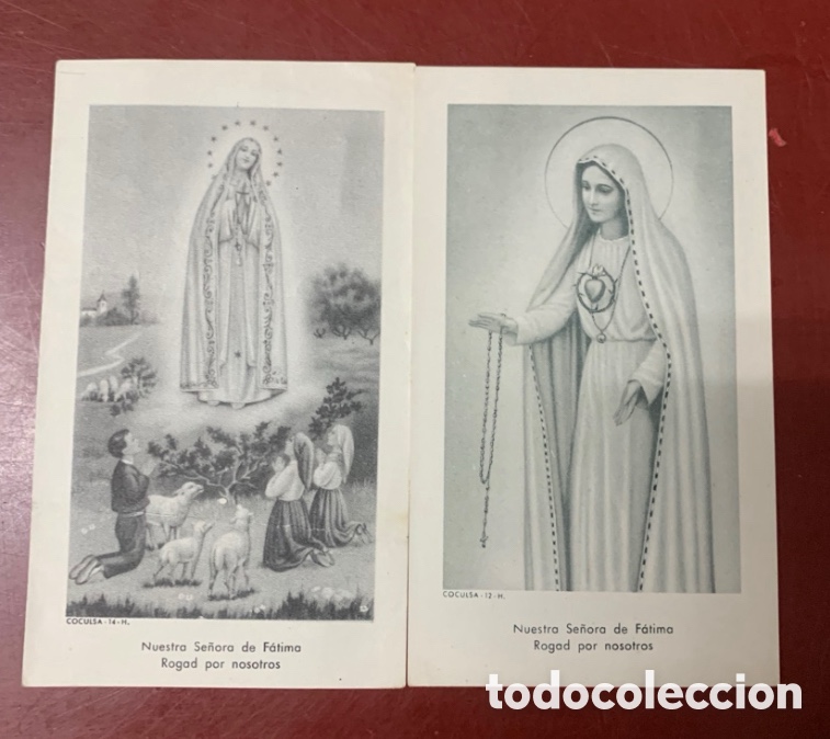 Postales: Antiguas estampas recordatorios y postales religiosas - Foto 10