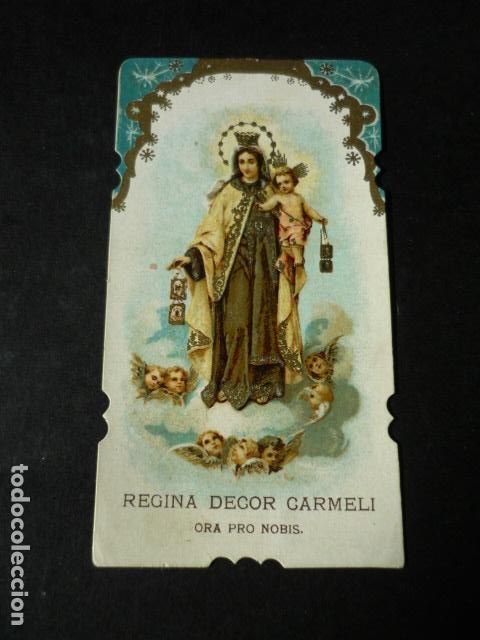 Postkarten: VIRGEN DEL CARMEN ANTIGUA ESTAMPA