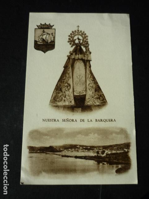 Postkarten: SAN VICENTE DE LA BARQUERA CANTABRIA NUESTRA SE&Ntilde;ORA DE LA BARQUERA ESTAMPA