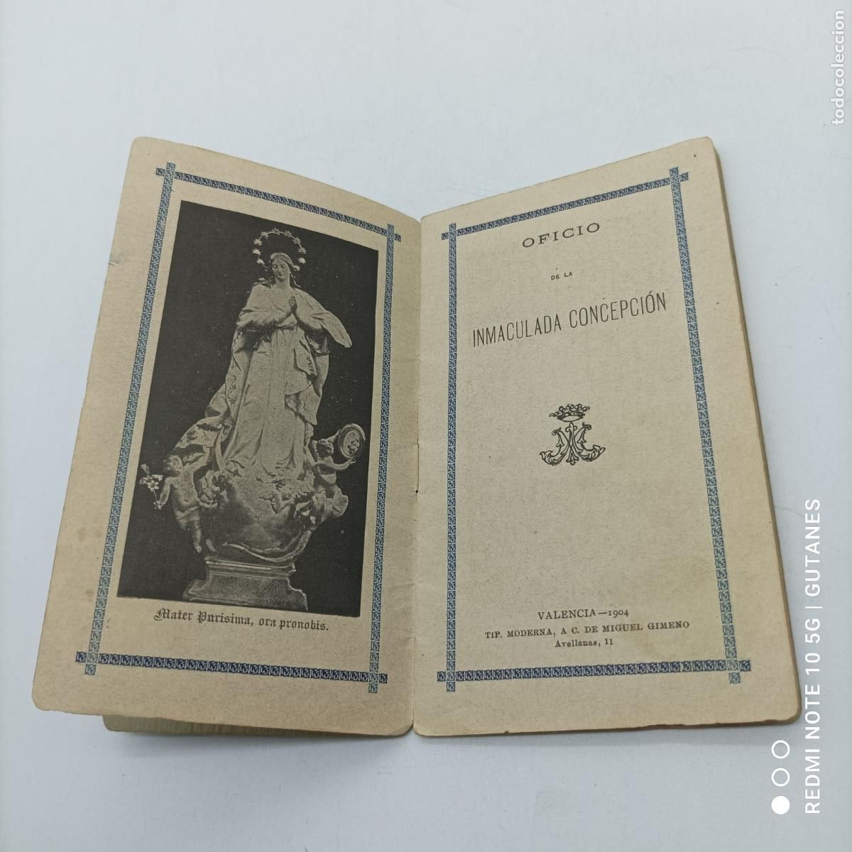 Postales: OFICIO DE LA INMACULADA CONCEPCION - Foto 1