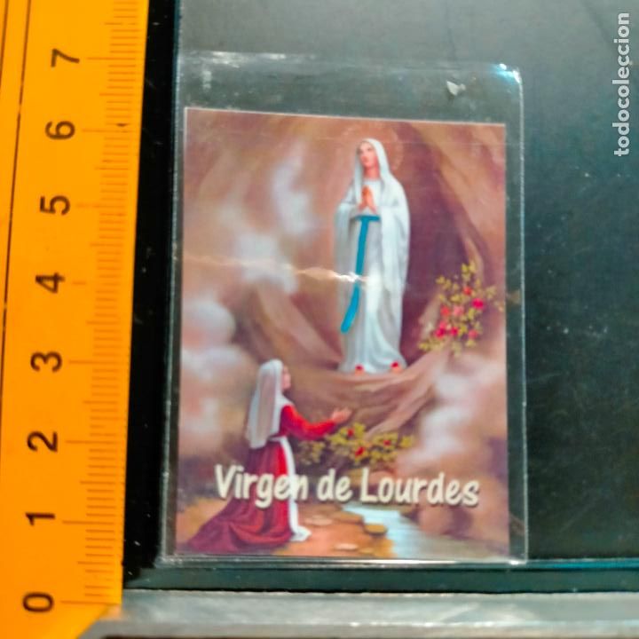 Postais: estampa religiosa - ESTAMPA virgen de lourdes