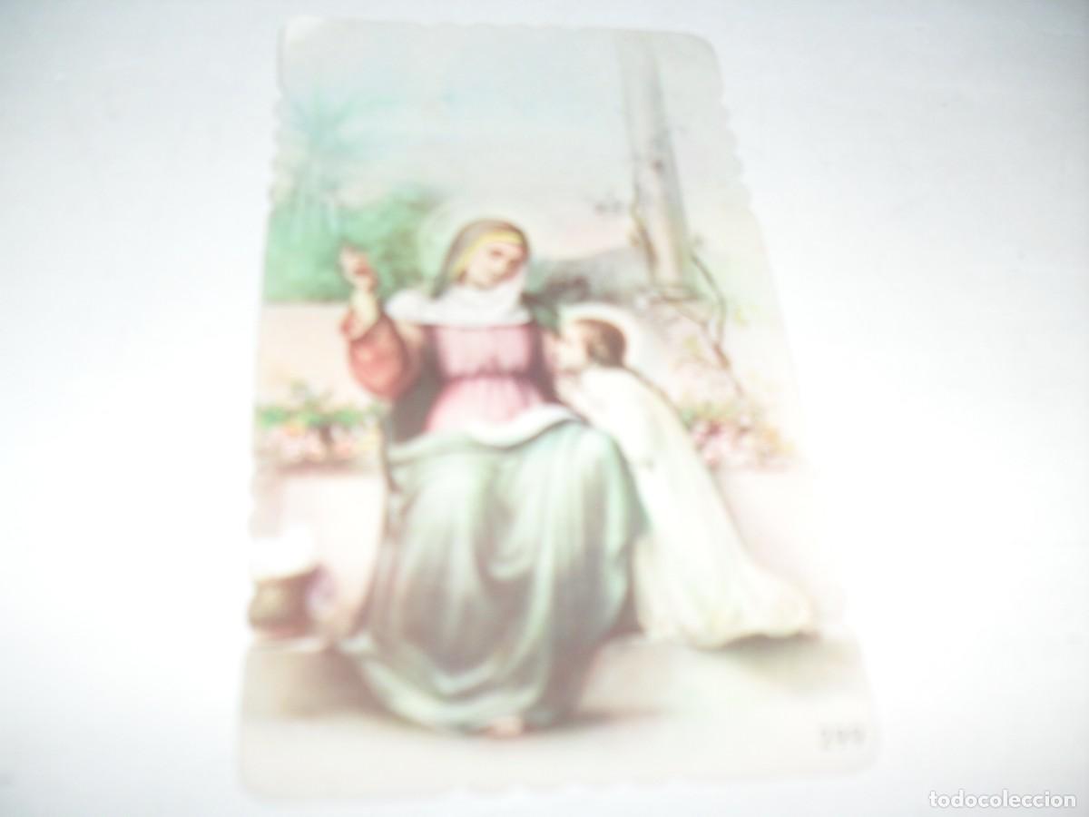Postales: TARJETA RELIGIOSA LA VIRGEN MARIA Y EL NI&Ntilde;O JESUS,A&Ntilde;OS 50