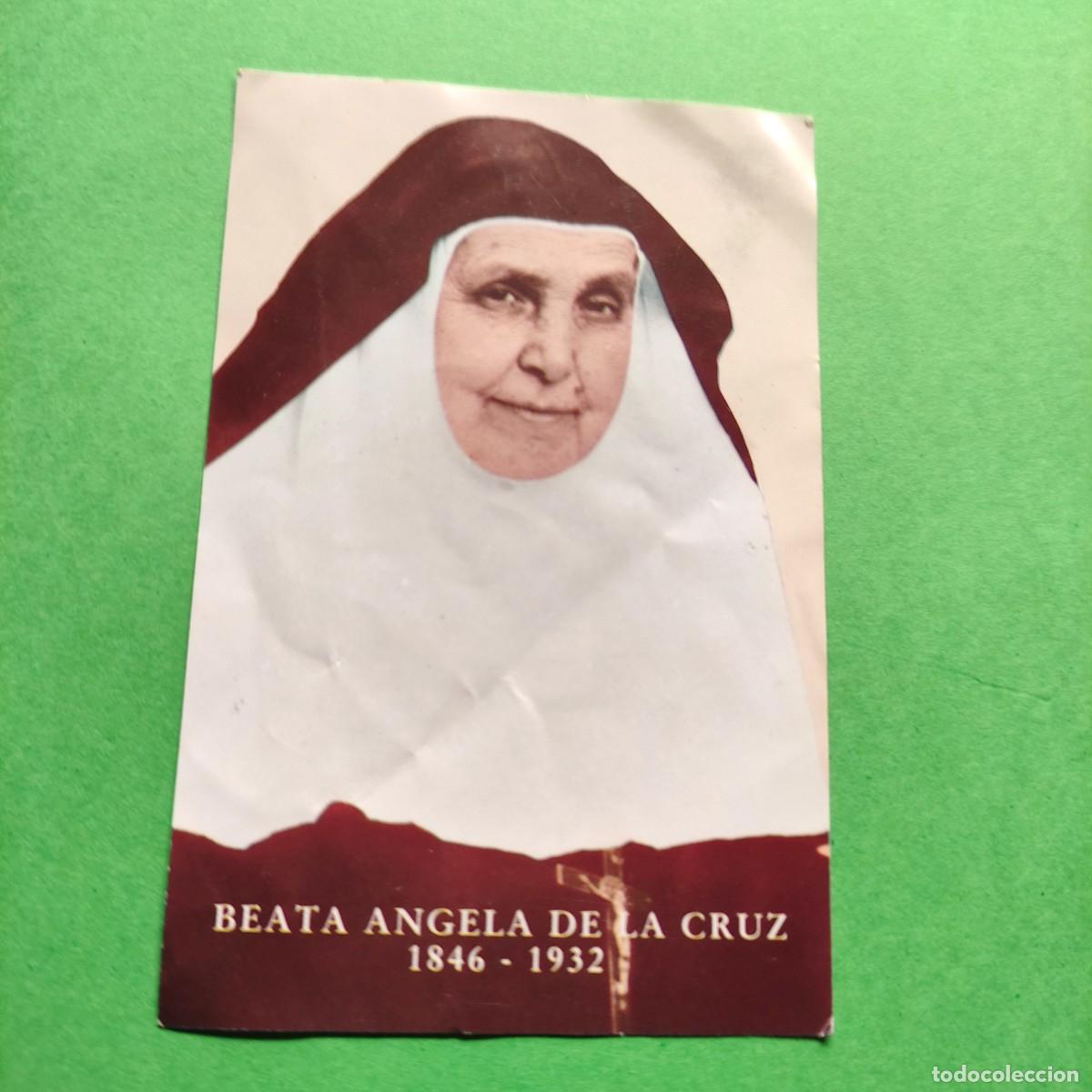 Postais: BEATA ANGELA DE LA CRUZ ** NOVENA ** ESTAMPA