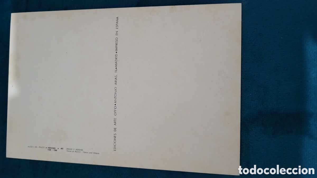Postales: Tarjeta Postal Venus y Aronis - Foto 2